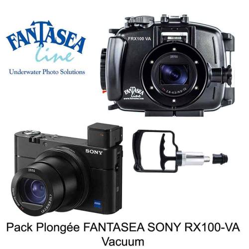 Pack caisson Fantasea Vacuum + Sony RX100 VA