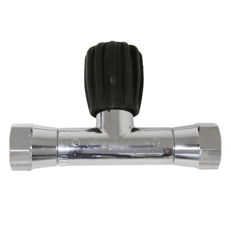 Barre de liaison avec robinet d'isolation 204mm - Robinets 300 bar